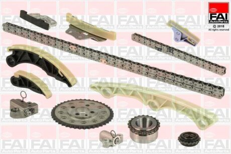FAI MAZDA К-кт цепи распредвала Mazda 3/6,CX-7 2.2D 08- Fischer Automotive One (FA1) TCK246NG