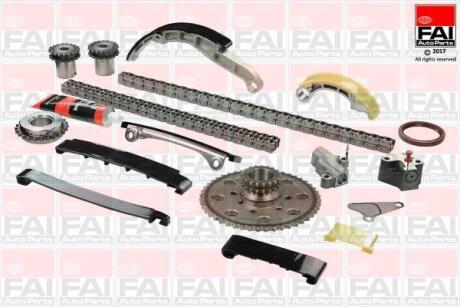 FAI NISSAN К-кт ланцюга ГРМ Navara,Pathfinder III 2.5dCi 05- Fischer Automotive One (FA1) TCK42CRD-06