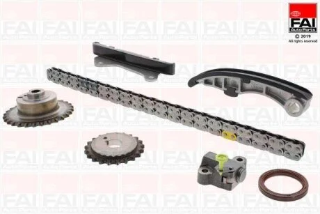 Комплект ланцюгів привода Fischer Automotive One (FA1) TCK43L