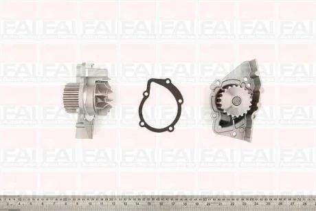 Водяна помпа Fiat Ducato/Scudo/PSA Berlingo/Boxer/Expert/405/406 1.9D/TD/2.0 1993- Fischer Automotive One (FA1) WP6083