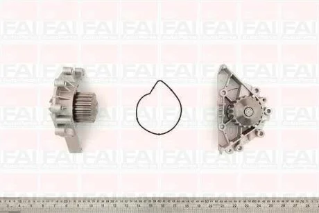 FAI CITROEN помпа води C4 Grand Picasso,C4 I,C5 I,II,Jumpy,Fiat Scudo,Peugeot 206/806 2.0 Fischer Automotive One (FA1) WP6309