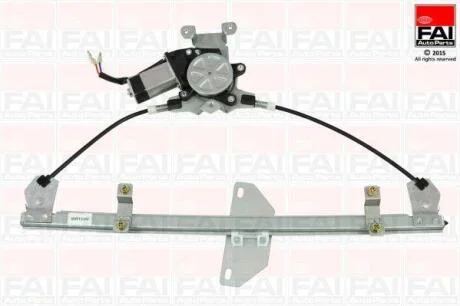 FAI NISSAN електросклопідйомник з мотором передн.лів.Note 06- Fischer Automotive One (FA1) WR153M