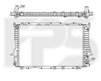 Радіатор охолоджування FPS 12 A458