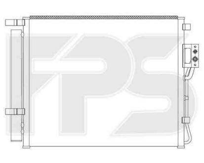 Конденсатор кондиціонера FPS 32 K135