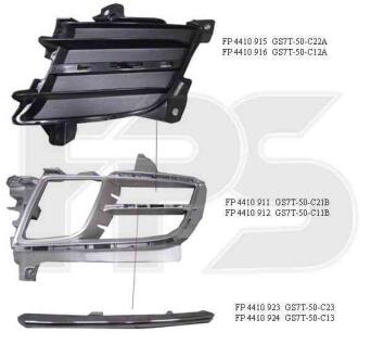 Решітка пластикова FPS 4410 915