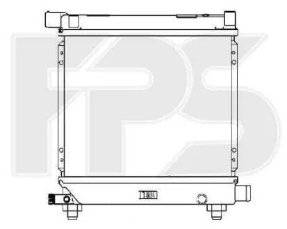 Радіатор охолодження FPS 46 A216