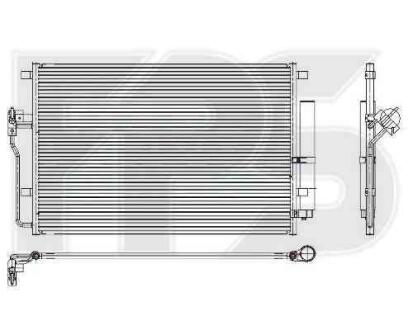 Радиатор кондиционера, Sprinter 906-907-910, 2006> / VW Crafter, 2006> FPS 46 K148