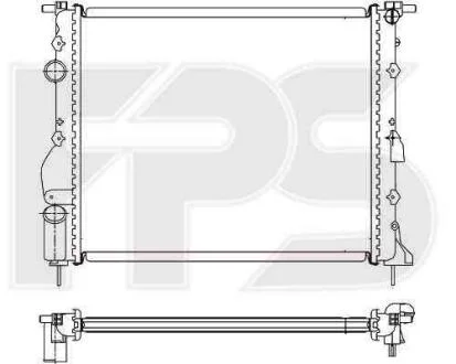 Радіатор охолоджування FPS 56 A370