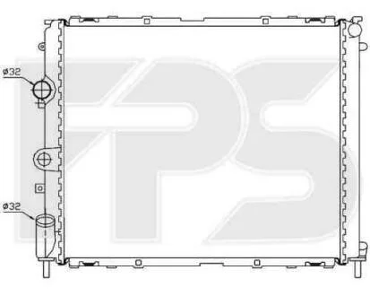 Радіатор охолодження FPS 56 A394