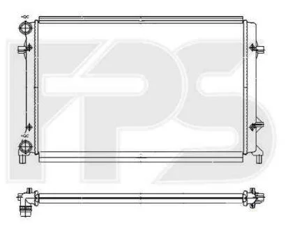 Радіатор охолоджування FPS 64 A473