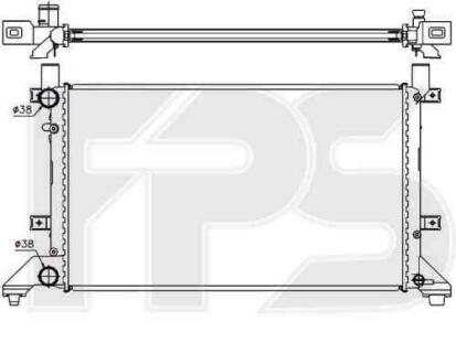 Радіатор охолоджування FPS 74 A755