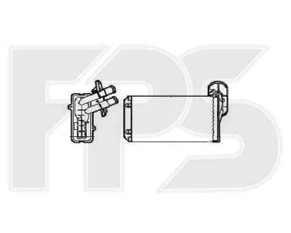 Радиатор отопителя салона FPS 74 N92