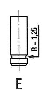Клапан випускний OPEL 4239-RCR EX FRECCIA R4239/RCR