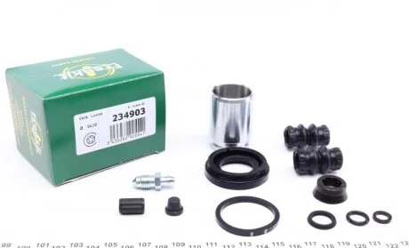 Ремкомплект суппорта OPEL ASTRA G/ASTRA H 98-/04- задн.(d=34, с поршнем) FRENKIT 234903