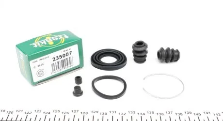 Ремкомплект гальмівного супорта MITSUBISHI Pajero Pinin 99-05, Galant 96-03, Galant 92-96, LANCIA Lybra 99-05 FRENKIT 235007