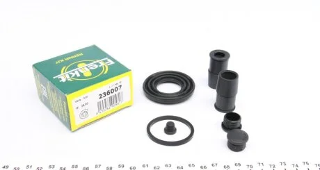 Ремкомплект гальмівного супорта FIAT Ulysse 94-02, BMW 3 E36 93-99, Z3 95-02, PEUGEOT 806 98-02, JAGUAR XJ 97-03, ROVER 75 99-05 FRENKIT 236007