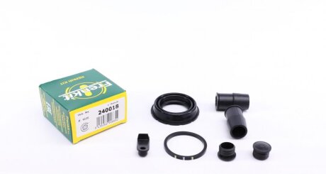 Ремкомплект гальмівного супорта FORD Escape 00-07, Maverick 00-07, MERCEDES-BENZ C-Class W204 07-14, E-Class W212 09-16, E-Class W207 09-16, ML W164 05-11, CLC 08-11, BMW 1 E81-88 04-11, Z4 E85-86 02-08, 5 E39 97-04, 3 E46 99-05, MAZDA Tribute 00-07, FRENKIT 240018
