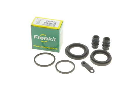 Ремкомплект гальмівного супорта RENAULT Trafic 00-14, Espace 97-02, FIAT Ulysse 02-10, PEUGEOT 807 02-14, 407 03-11, 607 99-10, NISSAN Primastar 02-14, CITROEN C5 08-19, C6 05-12, C8 02-14, OPEL Vivaro 01-14, LANCIA Phedra 02-10 FRENKIT 240024