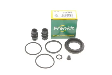 Ремкомплект гальмівного супорта заднього VW PASSAT B7 10-15, Tiguan 08-16, PASSAT B6 05-10, Passat CC 08-16, Sharan 10-, CC 11-18, AUDI Q3 11-18, A6 04-11, SEAT Alhambra 10-22, VOLVO V70 07-16, S80 06-16, S60 10-18, XC60 08-17, XC70 07-16, V60 10-18 FRENKIT 241005