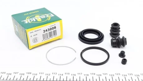 Ремкомплект гальмівного супорта MITSUBISHI Pajero Classic 02-10, Pajero 91-99, Pajero Sport 99-09 FRENKIT 243008