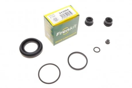 Ремкомплект гальмівного супорта заднього VW Touareg 18-, AUDI Q7 15-, Q5 16-, A6 18-, A7 18-, A5 16-, A4 15-, MERCEDES-BENZ E-Class W213 16-, EQC 19-, GLC C253 15-22, CLS C257 18-, E-Class C238 17-, LAND ROVER Range Rover 13-22, Rover Sport 13-22 FRENKIT 243066