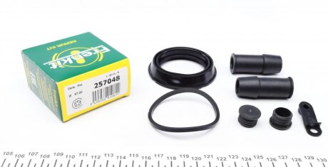 Ремкомплект гальмівного супорта переднього VW T4 90-03, Sharan 95-10, FORD Galaxy 94-06, SEAT Alhambra 96-10 FRENKIT 257048