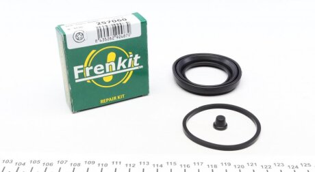 Ремкомплект гальмівного супорта переднього HYUNDAI i-30 FD 07-12, Veloster FS 11-18, ix20 JC 10-19, KIA Ceed ED 07-12, NISSAN Tiida C11 04-12, DAEWOO Rezzo 00-04 FRENKIT 257060