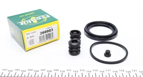 Ремкомплект гальмівного супорта переднього RENAULT Laguna 07-15, Laguna 00-07, Espace 97-02, Scenic I 97-03, Laguna 93-00, JAGUAR XJ 03-09, XJ 97-03 FRENKIT 260003