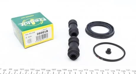 Ремкомплект гальмівного супорта переднього MERCEDES-BENZ ML W166 11-15, ML W163 98-05, CHRYSLER Voyager 00-07, Voyager 91-95, 300M 98-04 FRENKIT 260018