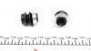 Ремкомплект гальмівного супорта переднього TOYOTA Camry 01-06, LEXUS RX 98-03 FRENKIT 260035 (фото 2)