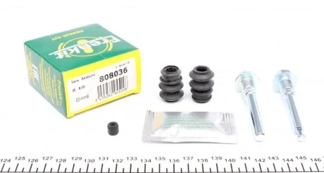 Комплект напрямних втулок, гальмівний супорт FRENKIT 808036