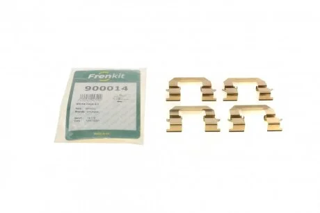 Комплект приладдя, накладка дискового гальма FRENKIT 900014