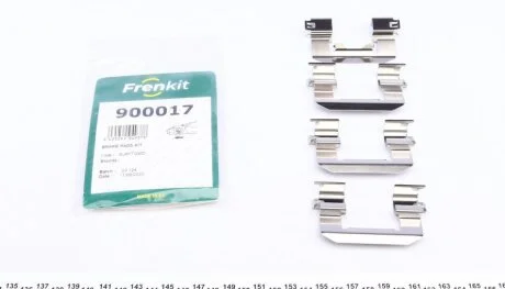 Комплект приладдя, накладка дискового гальма FRENKIT 900017