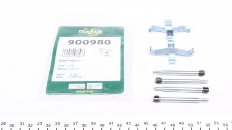 Монтажний к-кт гальмівних колодок FRENKIT 900980