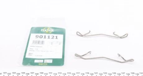 Монтажний к-кт гальмівних колодок пер./зад. Punto/Fiesta/Logan/Sandero/Megane/Yaris(ATE) FRENKIT 901121