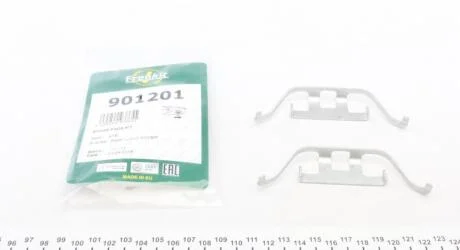 Монтажний к-кт гальмівних колодок FRENKIT 901201