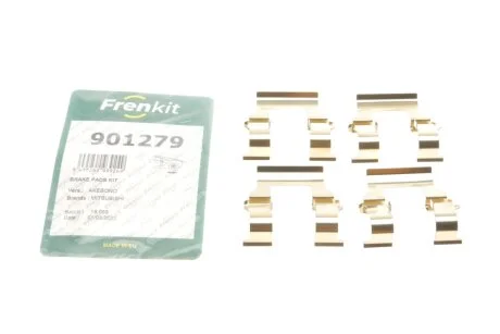 Комплект приладдя, накладка дискового гальма FRENKIT 901279