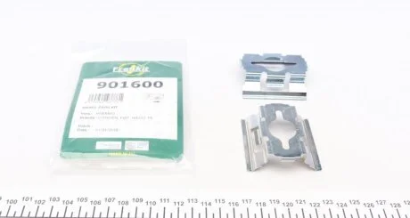 Пружина гальмівних колодок притискна комплект FIAT Ducato 02-06, Ducato 94-02, PEUGEOT Boxer 02-06, Boxer 94-02, CITROEN Jumper 02-06, Jumper 94-02, IVECO Daily E3 99-06, Daily E2 96-99, Daily E1 90-96 FRENKIT 901600