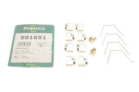 Комплект приладдя, накладка дискового гальма FRENKIT 901651