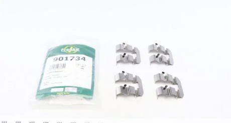 Комплект настановний гальмівних колодок задніх Hyundai Accent (05-)/Kia Cerato (09-) FRENKIT 901734