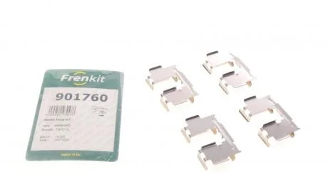 Монтажний к-кт гальмівних колодок зад. Lexus ES/Rav 4/Camry 06-(Advics) FRENKIT 901760