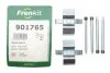 Комплект приладдя, накладка дискового гальма FRENKIT 901765 (фото 2)