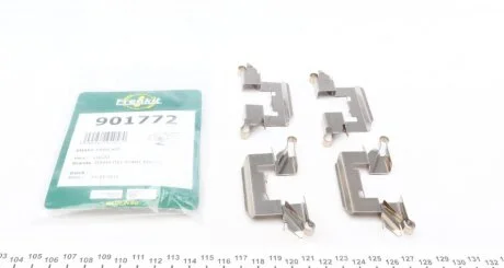 Комплект приладдя, накладка дискового гальма FRENKIT 901772