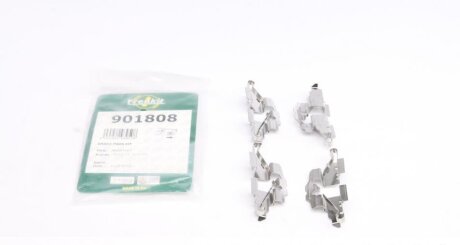 Монтажний к-кт гальмівних колодок зад. Corolla 06-/Prius 08-/Yaris 05-(Tokico) FRENKIT 901808