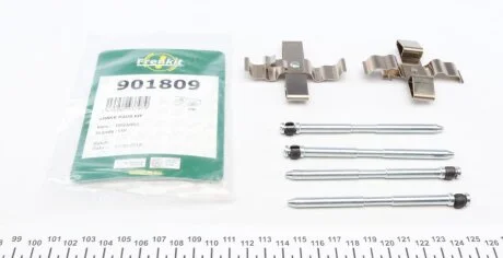 Комплект приладдя, накладка дискового гальма FRENKIT 901809