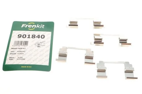 Комплект приладдя, накладка дискового гальма FRENKIT 901840