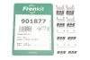 Монтажний к-кт гальмівних колодок пер./зад. C4/308/Combo E/Crafter/Amarok 13-(Bosch, CBI) FRENKIT 901877 (фото 2)