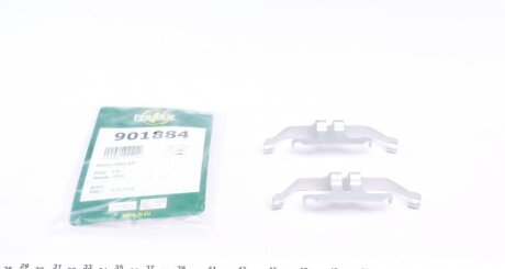Монтажний к-кт гальмівних колодок зад. BMW 1/3 11-(ATE) FRENKIT 901884
