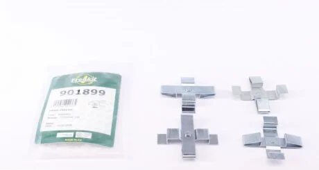 Монтажний к-кт гальмівних колодок пер. Cayenne/Touareg 10-(Brembo) FRENKIT 901899