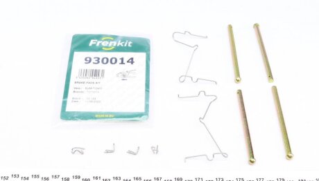 Монтажний к-кт гальмівних колодок пер. Pajero 06-/Hilux 04-/Land Cruizer Prado 02-10(Sumitomo) FRENKIT 930014
